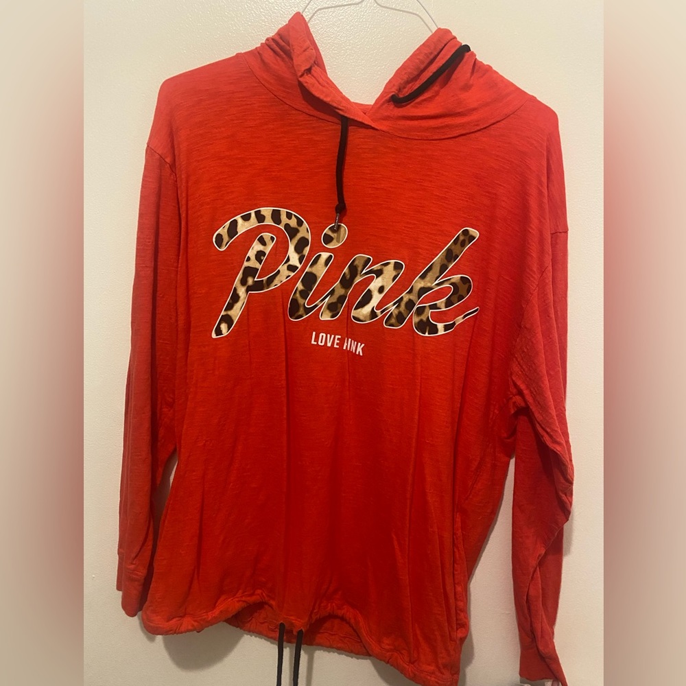 PINK lightweight hoodie
